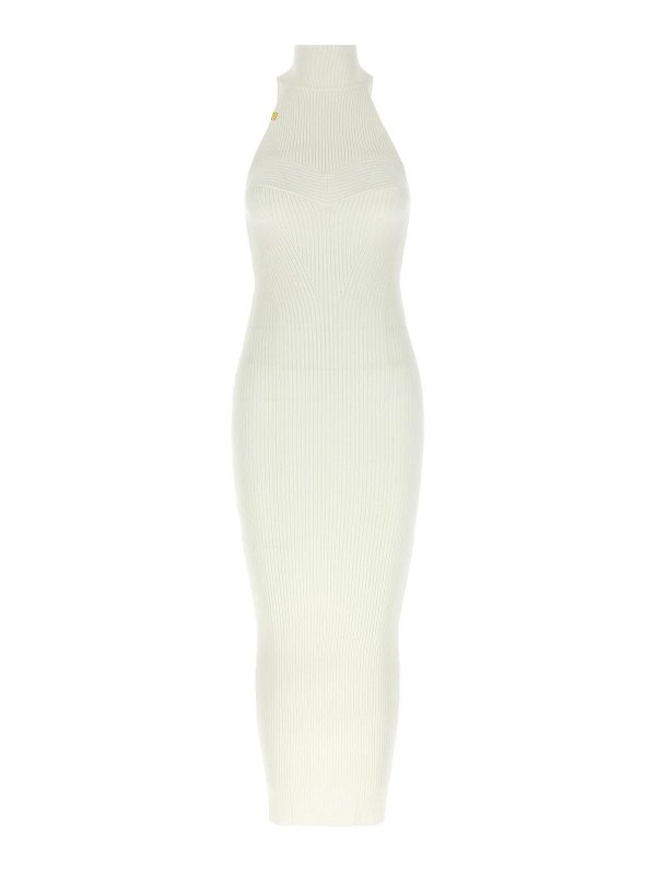 ELISABETTA FRANCHI: マキシドレス - マキシドレス - 白