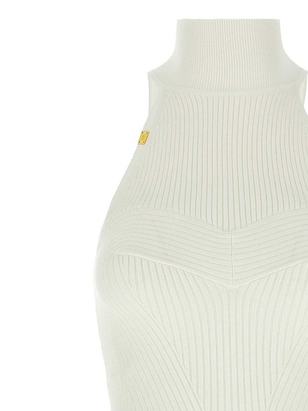 The Best Shops ELISABETTA FRANCHI: マキシドレス - マキシドレス - 白