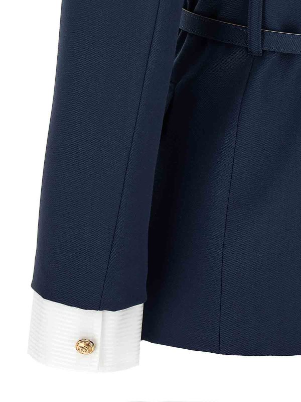 ブレザー - ブルー shop online: ELISABETTA FRANCHI