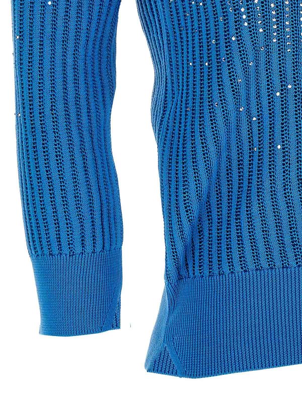 カーディガン - ブルー shop online: ERMANNO SCERVINO