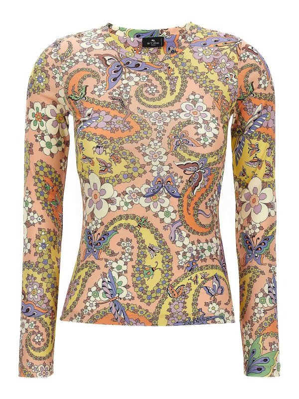 ETRO: Top e canotte - Top floreale