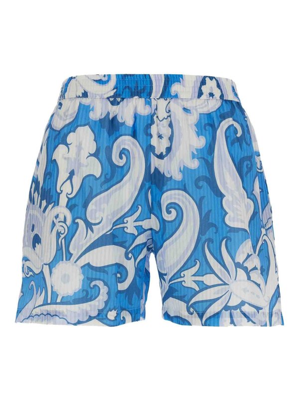 ETRO: Hosen Shorts - Shorts - Hellblau