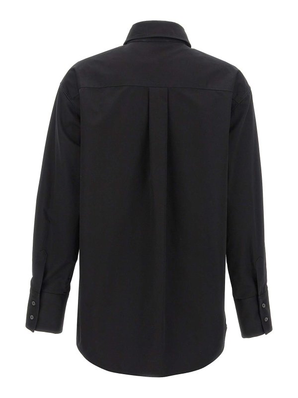 Tシャツ・カットソー FABIANA FILIPPI SS25 Cmicia lace (CAD265F329D650 825) Fabiana Filippi Cmicia lace - Black - Women | CAD265F329D650825