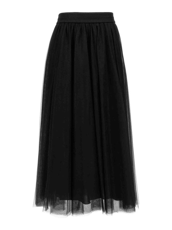 FABIANA FILIPPI: gonne al ginocchio  e longuette - Gonna di tulle