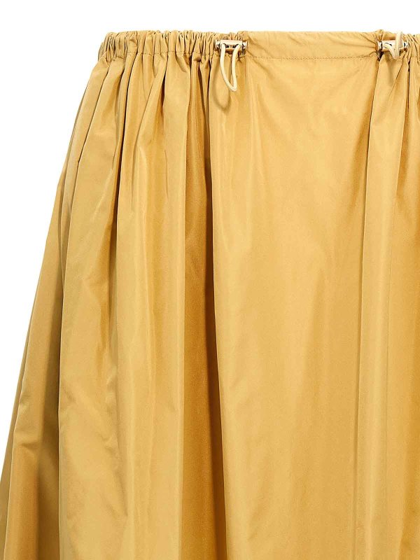 The Best Shops FABIANA FILIPPI: ニーレングススカート＆ミディ丈 - 膝丈/ミディスカート - 金