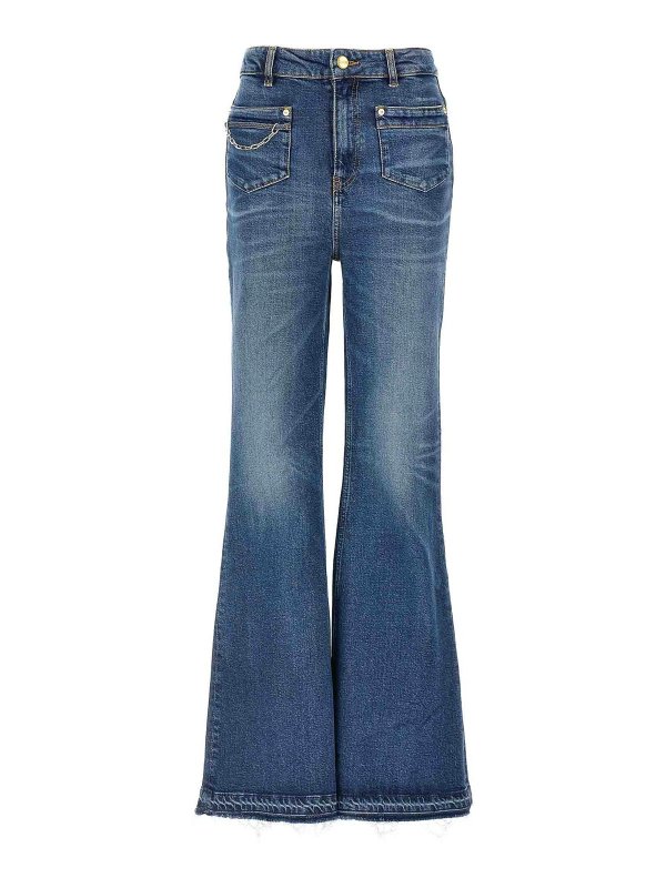 GANNI: bootcut jeans - Jeans