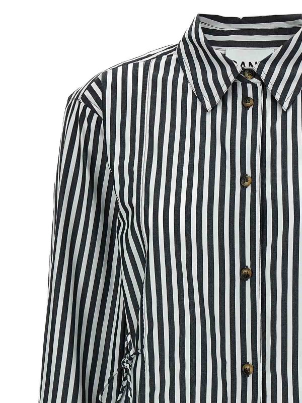 The Best Shops GANNI: shirts - Lace-Up Shirt