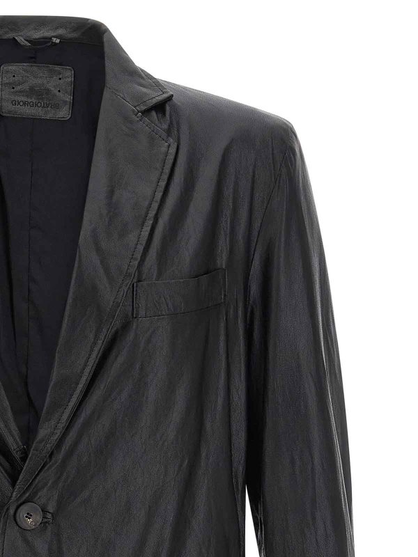 The Best Shops GIORGIO BRATO: ブレザー - ブレザー - 黒