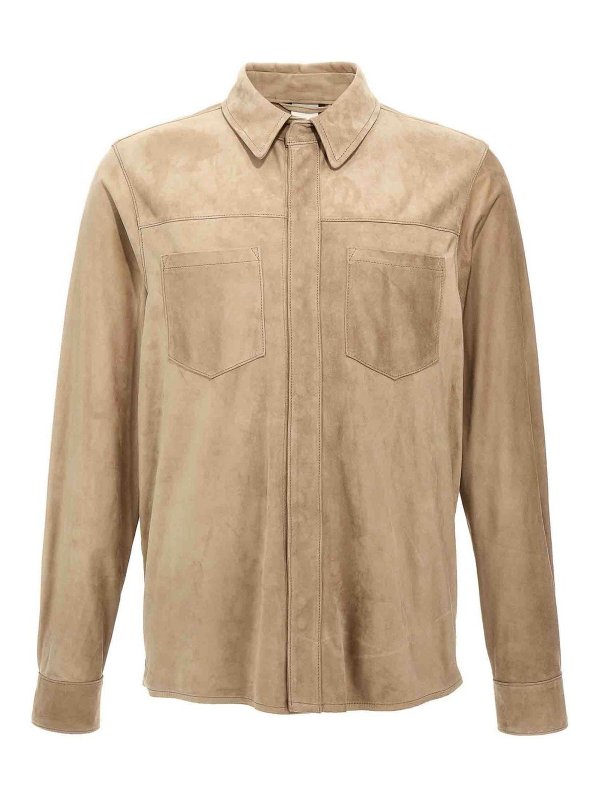 GIORGIO BRATO: Hemden - Hemd - Beige