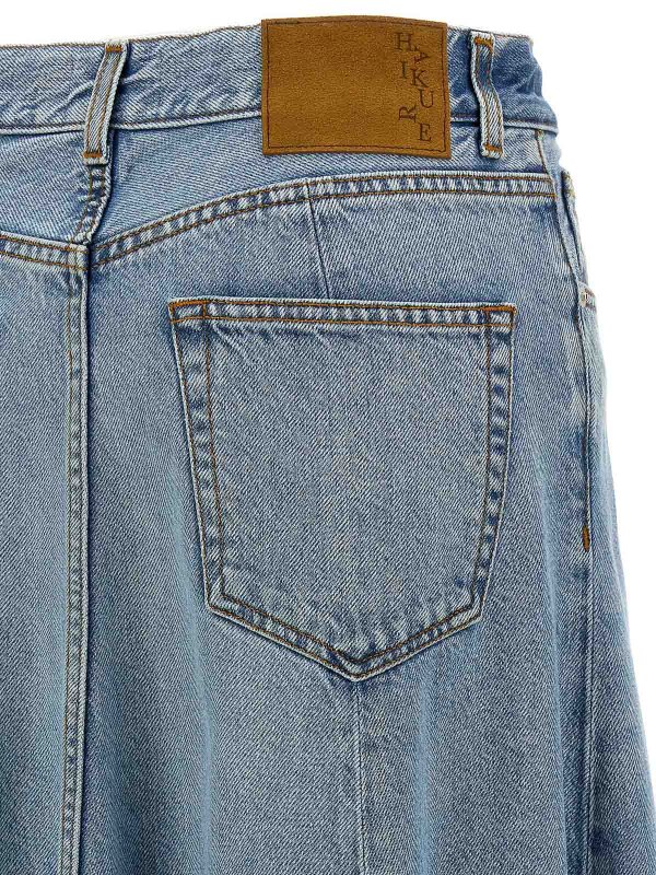 Jupe Midi - Bleu Clair shop online: HAIKURE