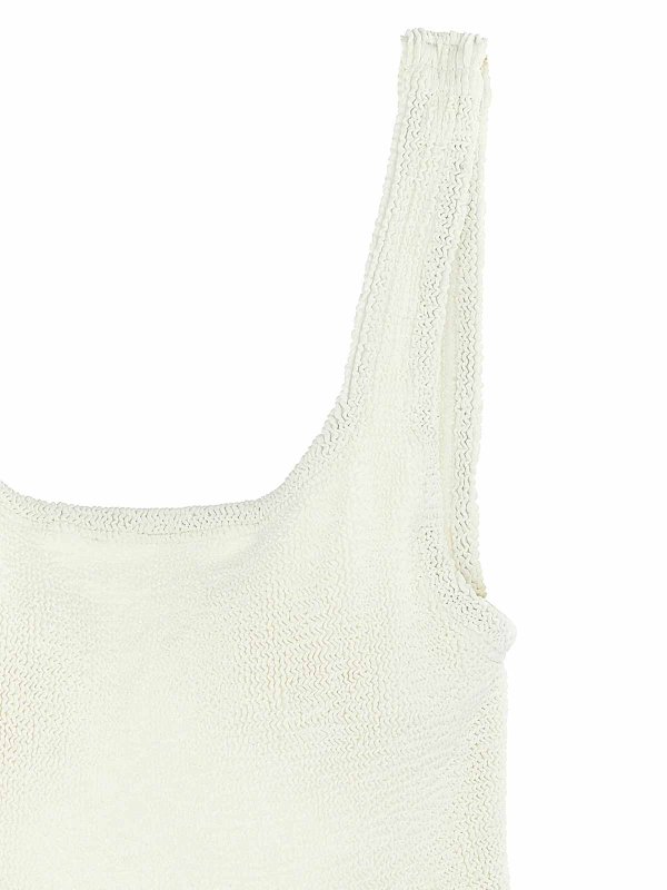 The Best Shops HUNZA G: one-piece - Square Neck One-Piece Swimsuit