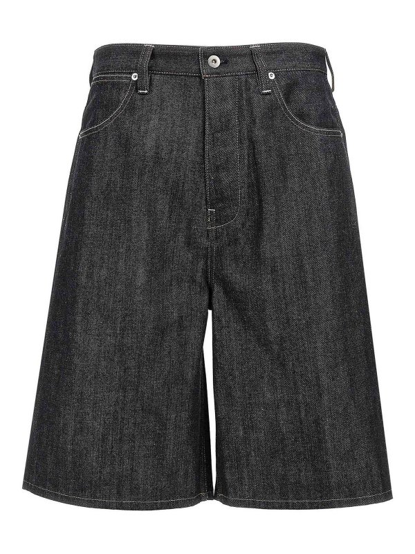 JIL SANDER: トラウザーショーツ - ショートパンツ - ブルー