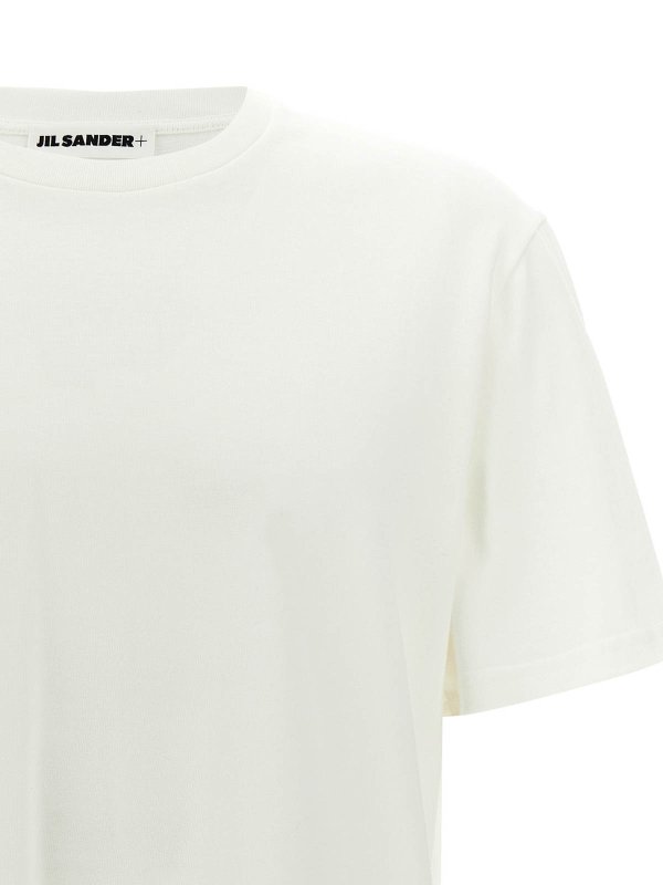 The Best Shops JIL SANDER: t-shirts - Logo Patch T-Shirt