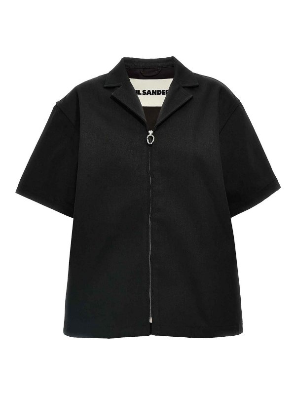 JIL SANDER: シャツ - シャツ - 黒