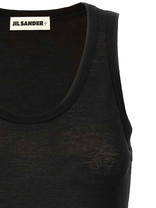 The Best Shops JIL SANDER: Tops & Tank tops - Logo Top