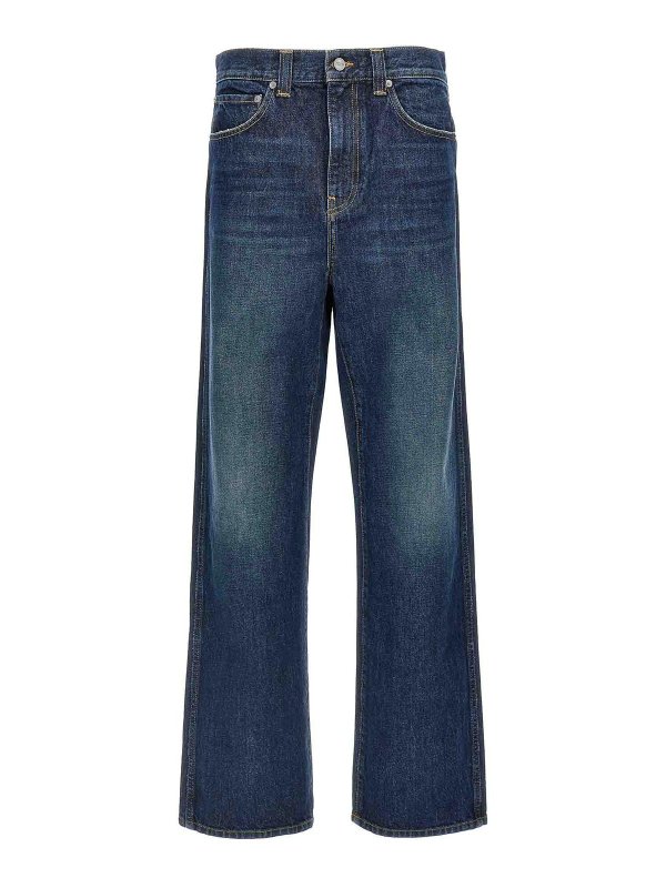 KHAITE: Bootcut - Bootcut Jeans - Blau