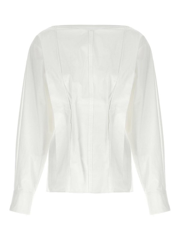 KHAITE: ブラウス - ブラウス - 白