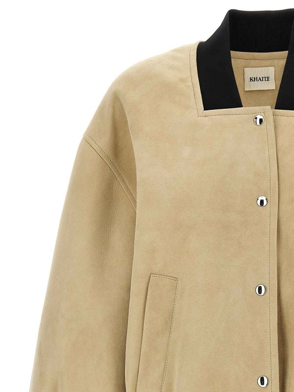 The Best Shops KHAITE: ボンバージャケット - ブレザー - ベージュ