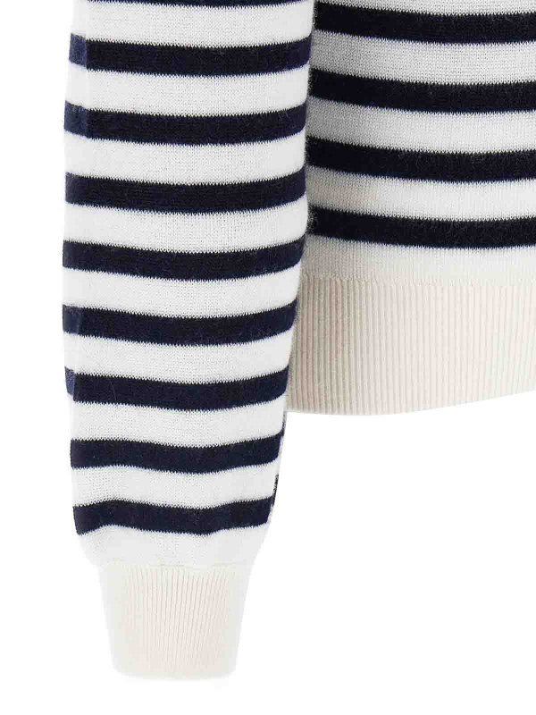 クルーネック - 白 shop online: KHAITE