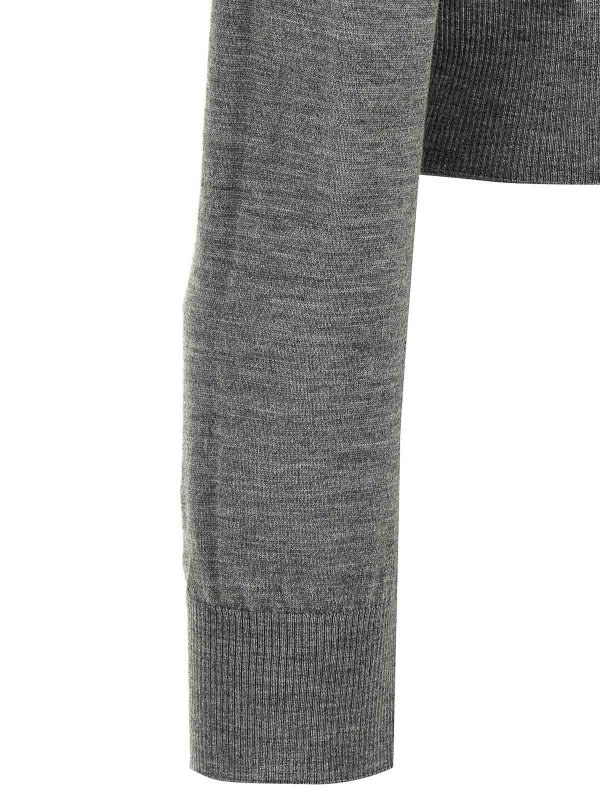 カーディガン - グレー shop online: KHAITE