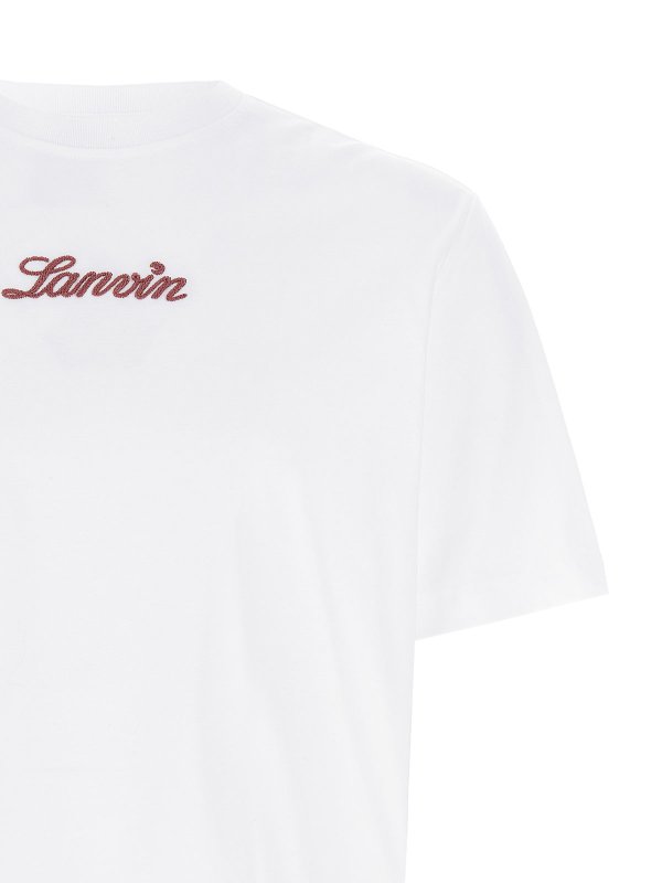 The Best Shops LANVIN: t-shirts - Logo T-Shirt