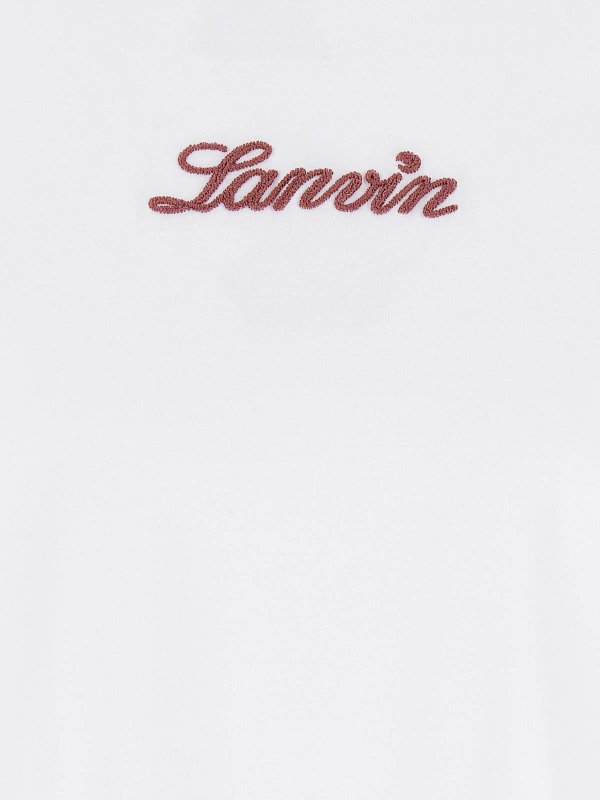 Logo T-Shirt shop online: LANVIN