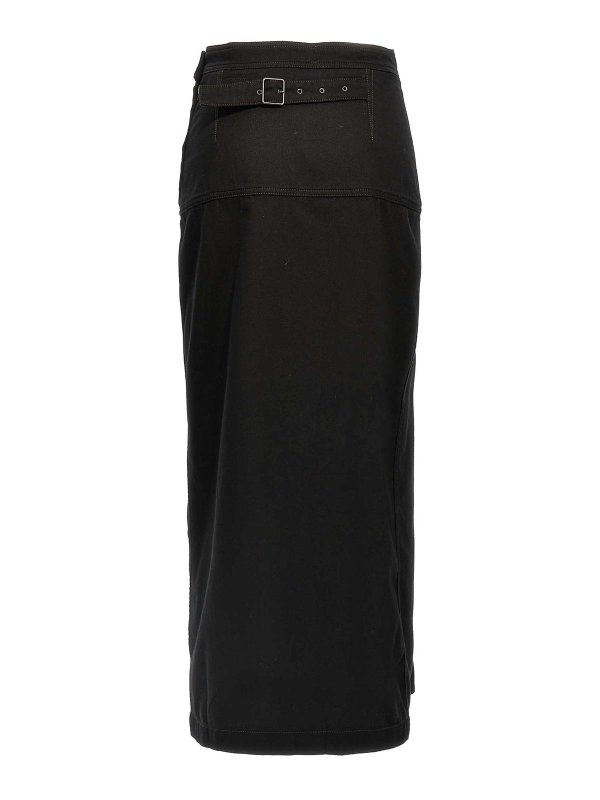 LEMAIRE: Knielange und Midi Röcke online - Midirock - Schwarz