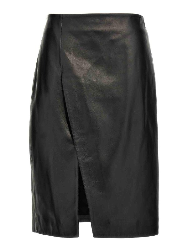 LOULOU STUDIO: Knee length skirts & Midi - Ekare Skirt