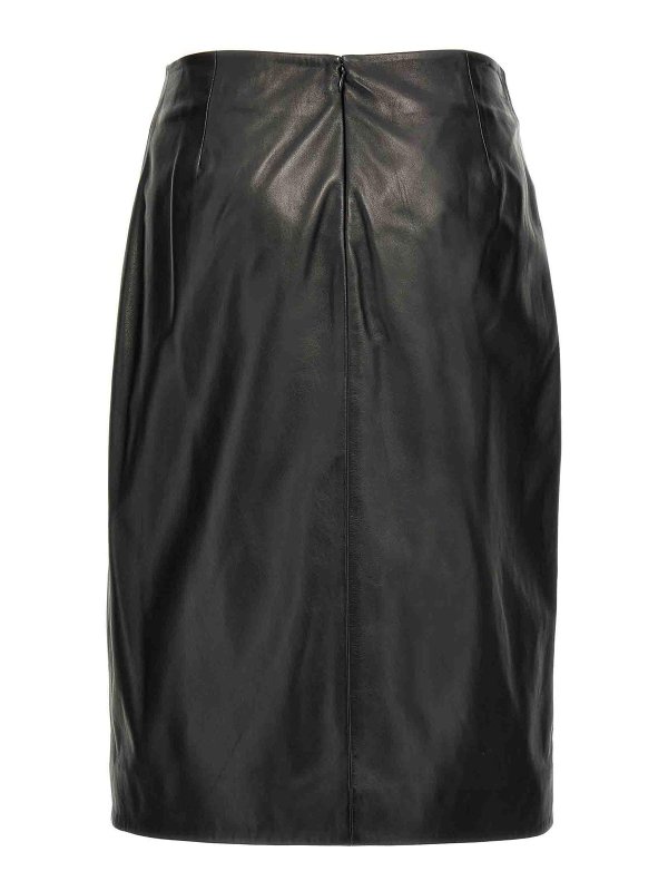 LOULOU STUDIO: Knee length skirts & Midi online - Ekare Skirt