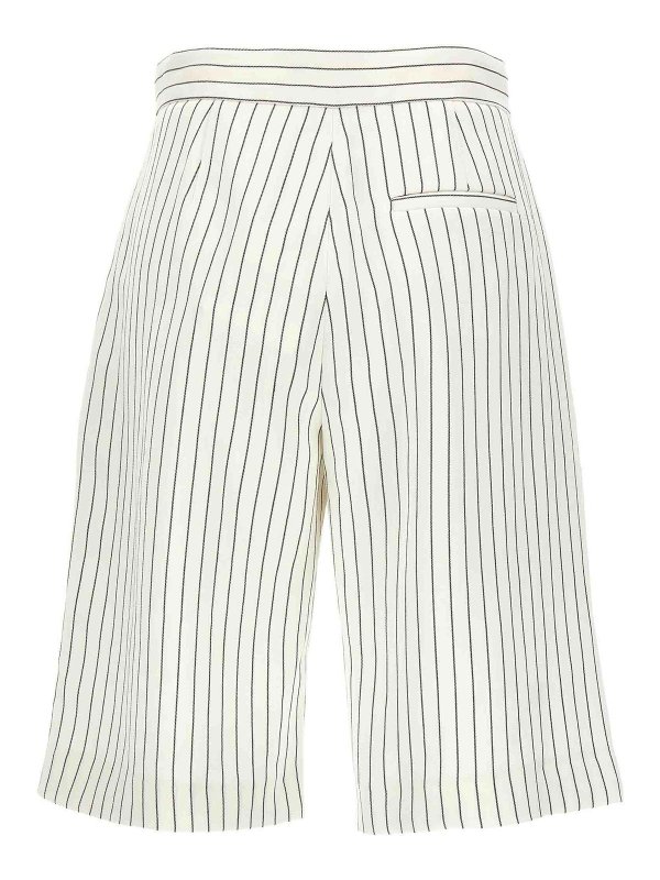 LOULOU STUDIO: トラウザーショーツ online - ショートパンツ - 白