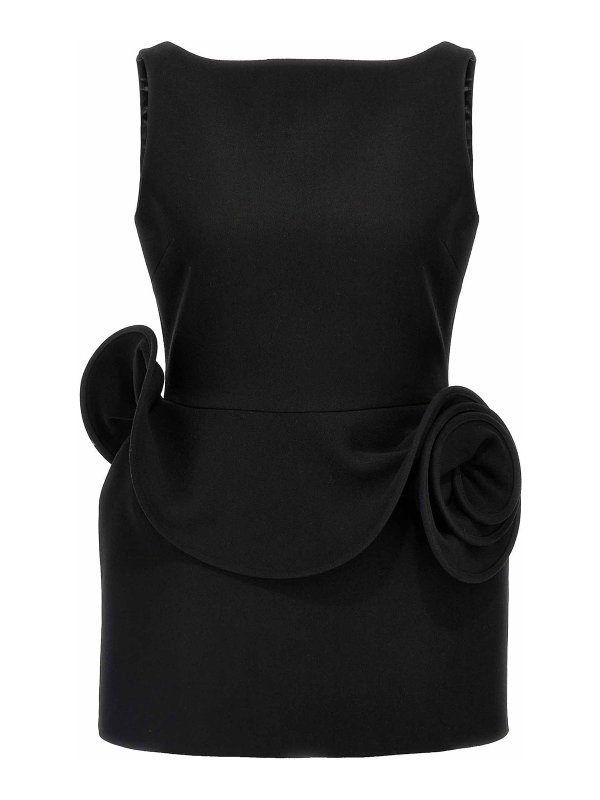 MAGDA BUTRYM: ショートドレス - ショートドレス - 黒