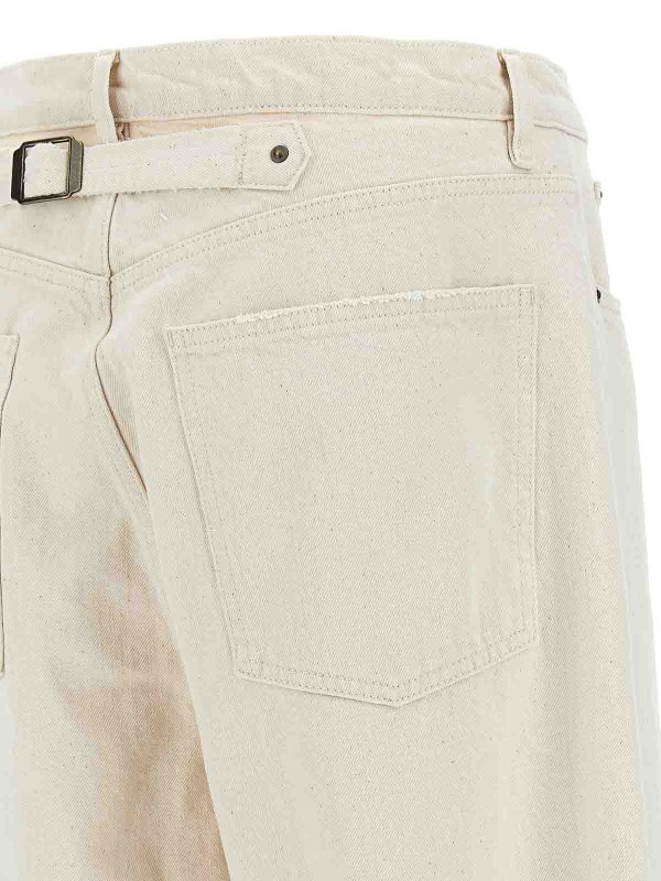 Bootcut Jeans - Beige shop online: Maison Margiela