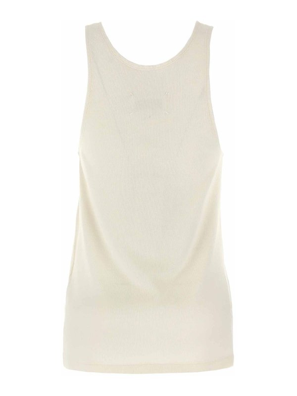Maison Margiela: Tops y camisetas sin mangas online - Top - Beis