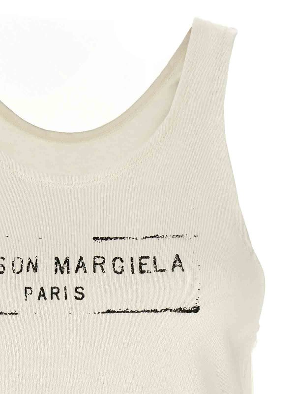The Best Shops Maison Margiela: Tops y camisetas sin mangas - Top - Beis