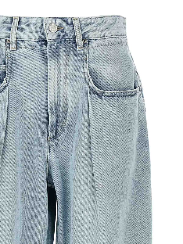 The Best Shops Isabel Marant Etoile: Bootcut - Bootcut Jeans - Hellblau