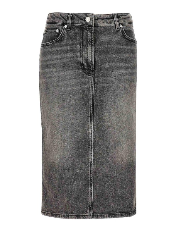 MOSCHINO JEANS: gonne al ginocchio  e longuette - Gonna di denim