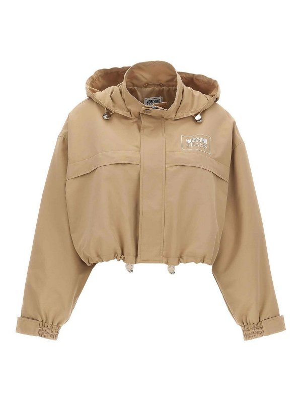 MOSCHINO JEANS: casual jackets - Logo Jacket