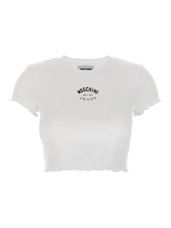 MOSCHINO JEANS: Tシャツ - Tシャツ - 白