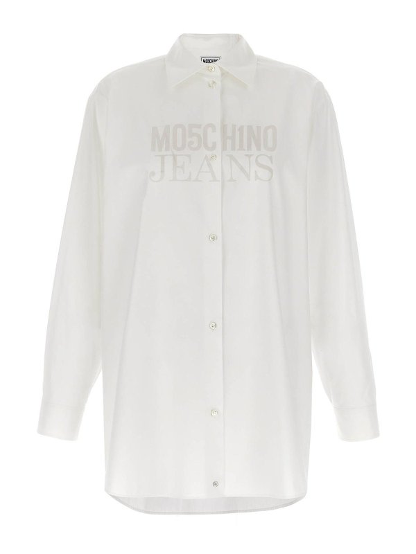 MOSCHINO JEANS: Hemden - Hemd - Weiß