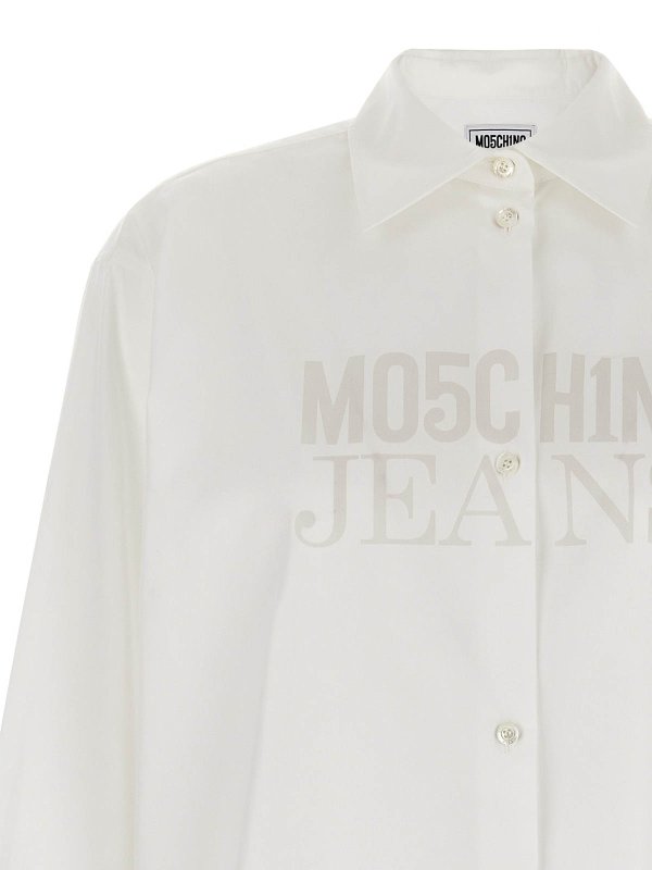 The Best Shops MOSCHINO JEANS: Hemden - Hemd - Weiß