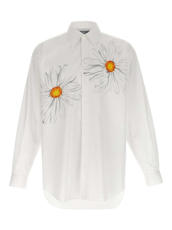 MOSCHINO: Hemden - Hemd - Weiß