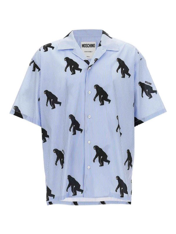 MOSCHINO: shirts - Print Shirt