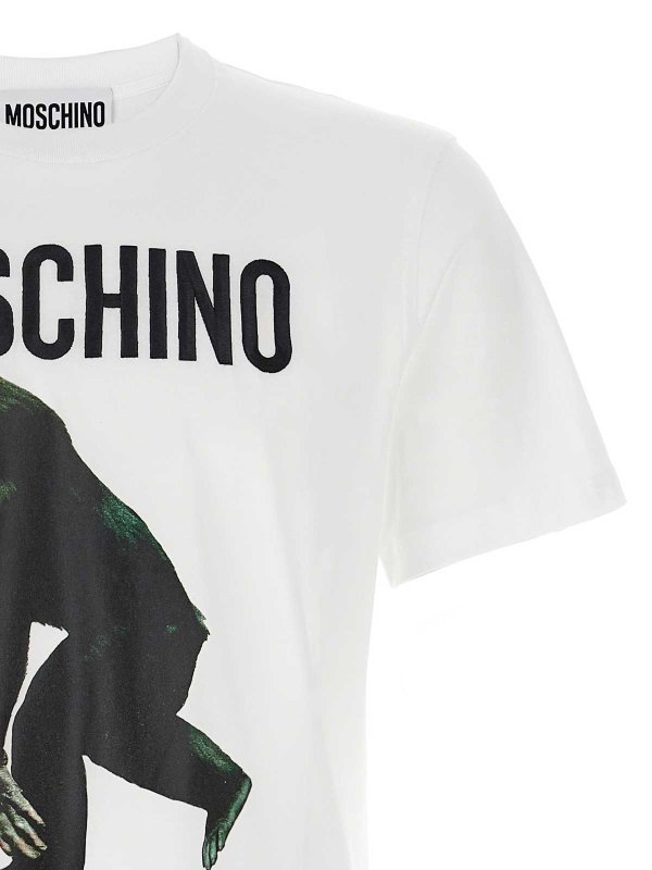 The Best Shops MOSCHINO: T-shirts - T-Shirt - Weiß