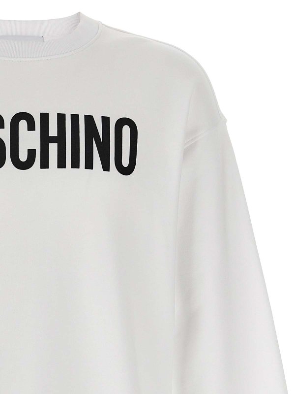 The Best Shops MOSCHINO: Sweatshirts & Pulls - Sweat-Shirts - Blanc