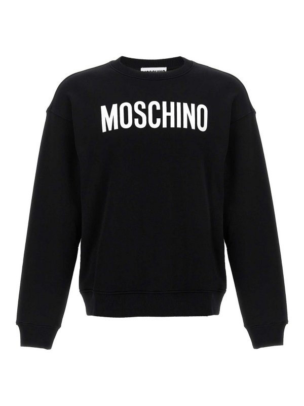 MOSCHINO: Sweatshirts & Pulls - Sweat-Shirts - Noir