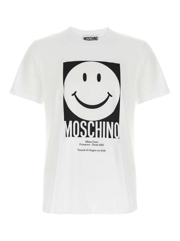 MOSCHINO: Camisetas - Camiseta - Blanco