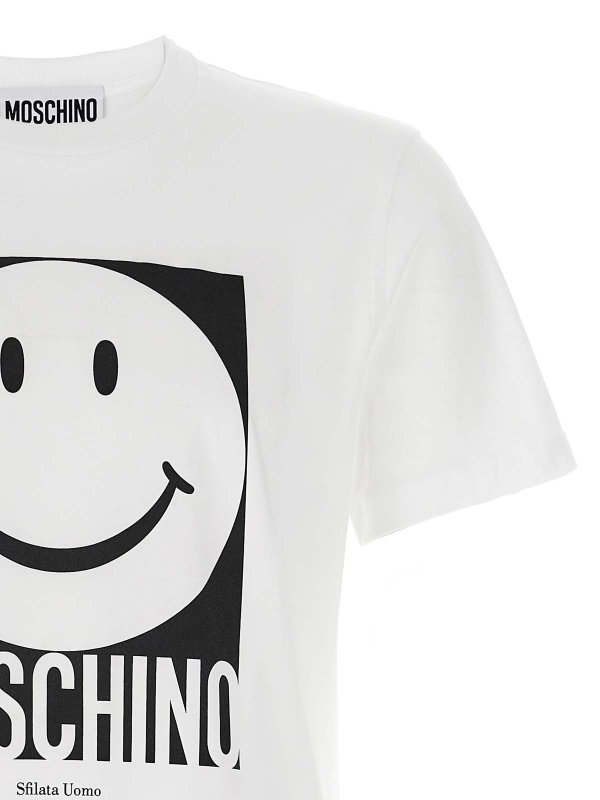 The Best Shops MOSCHINO: Camisetas - Camiseta - Blanco
