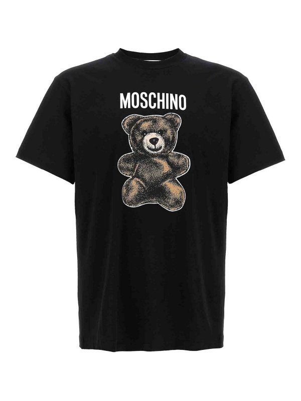 MOSCHINO: Camisetas - Camiseta - Negro