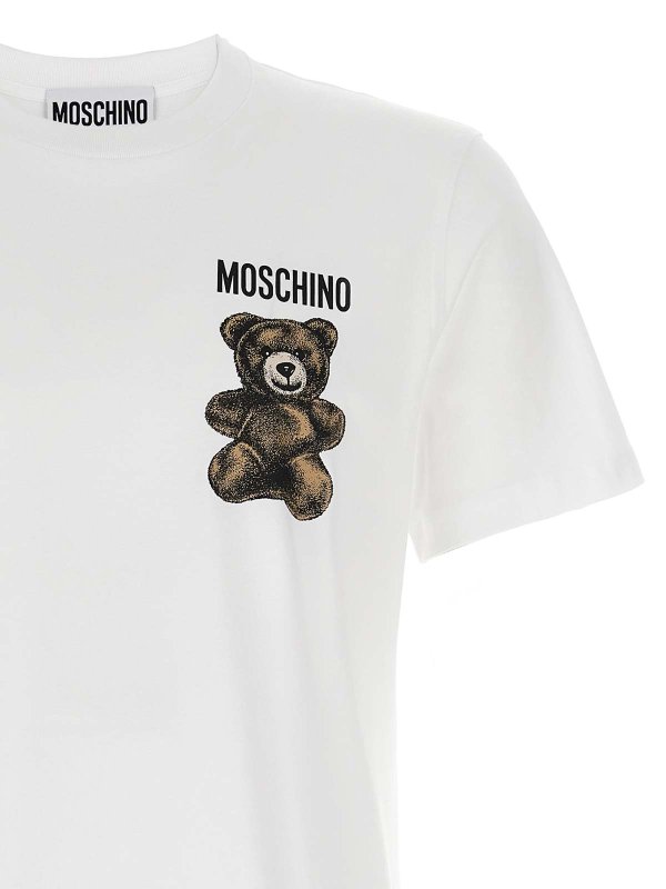 The Best Shops MOSCHINO: T-shirts - T-Shirt - Weiß