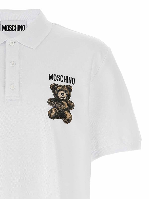 The Best Shops MOSCHINO: ポロシャツ - ポロシャツ - 白